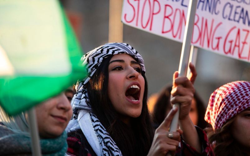 cortei pro Palestina