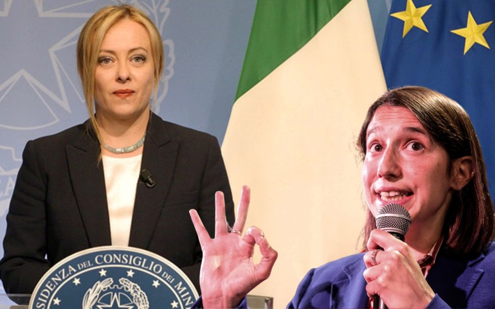 meloni e schlein