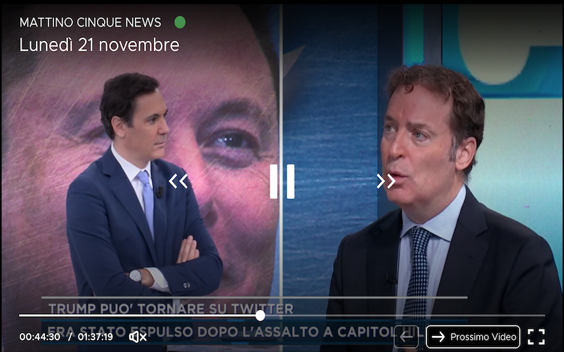 Fulvio Giuliani a Mattino Cinque