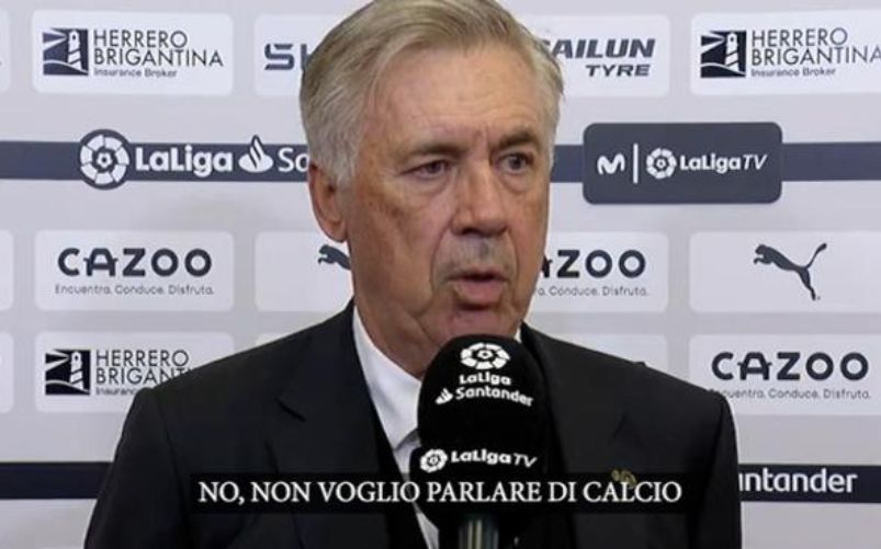Ancelotti furioso