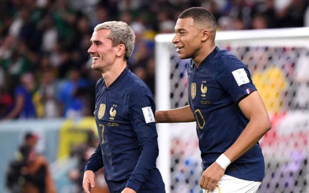 Mbappè e Griezmann