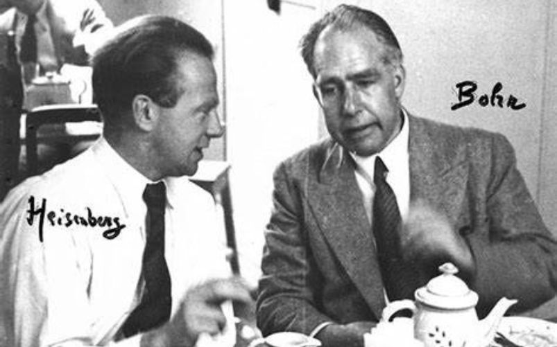 Niels Bohr e Werner Heisenberg