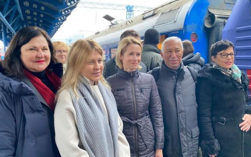 Nuova Commissione Ue in viaggio a Kiev