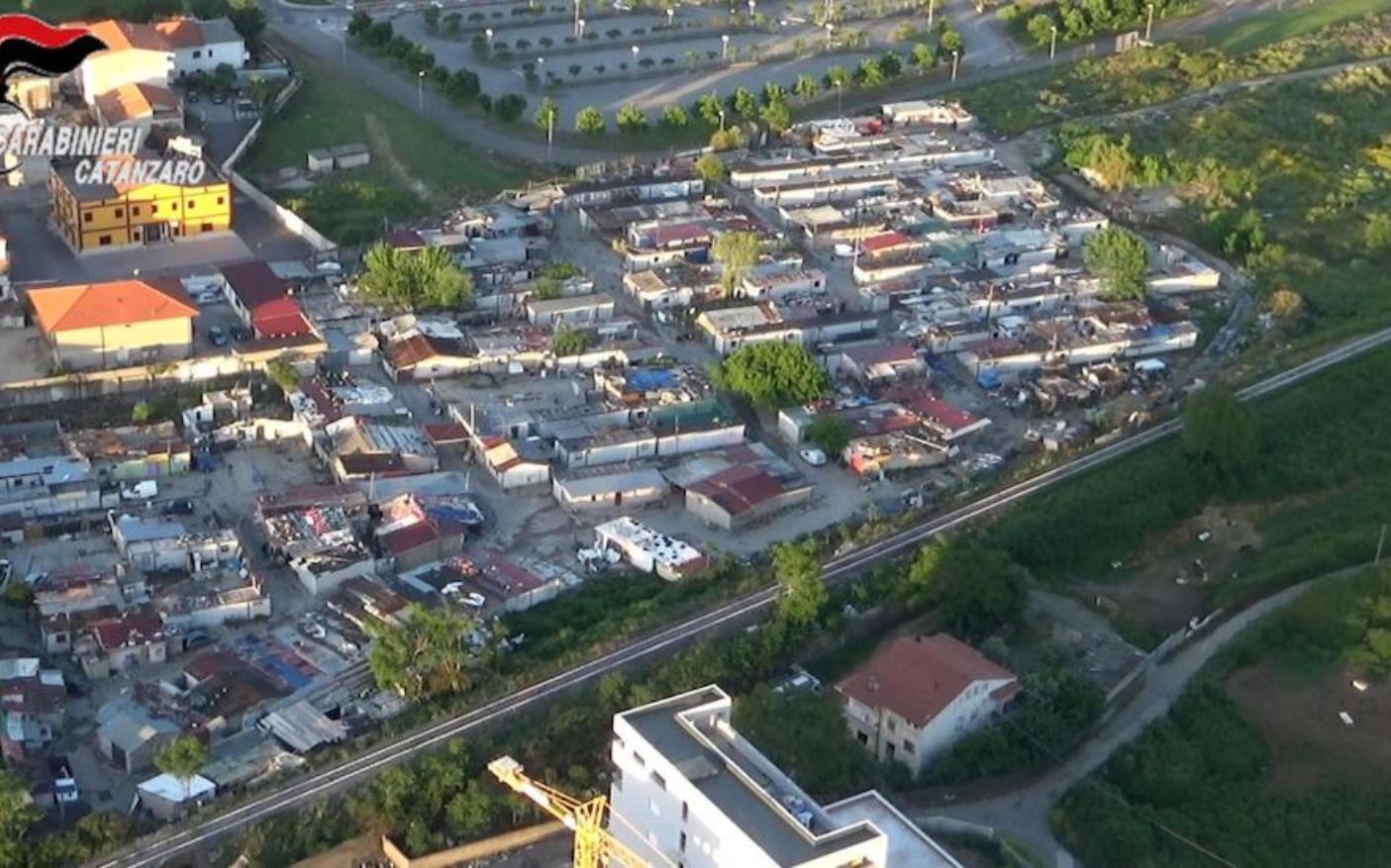 Campo nomadi Lamezia Terme