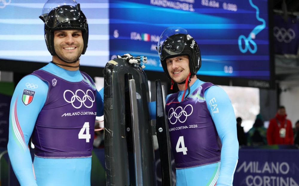 Altro oro Italia dallo slittino col doppio maschile Rieder-Kainzwaldner