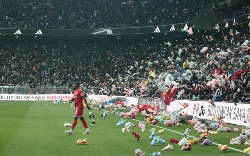 Peluches stadio Turchia