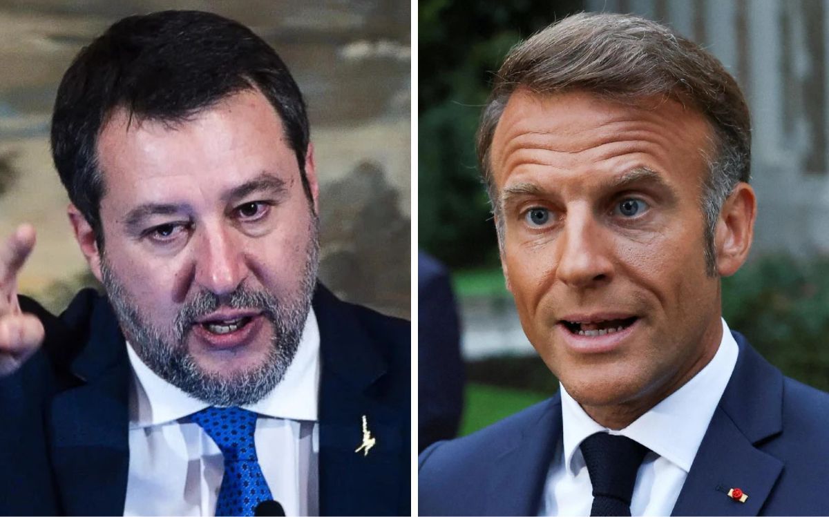 Salvini Macron