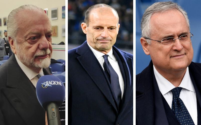 De Laurentiis Allegri e Lotito