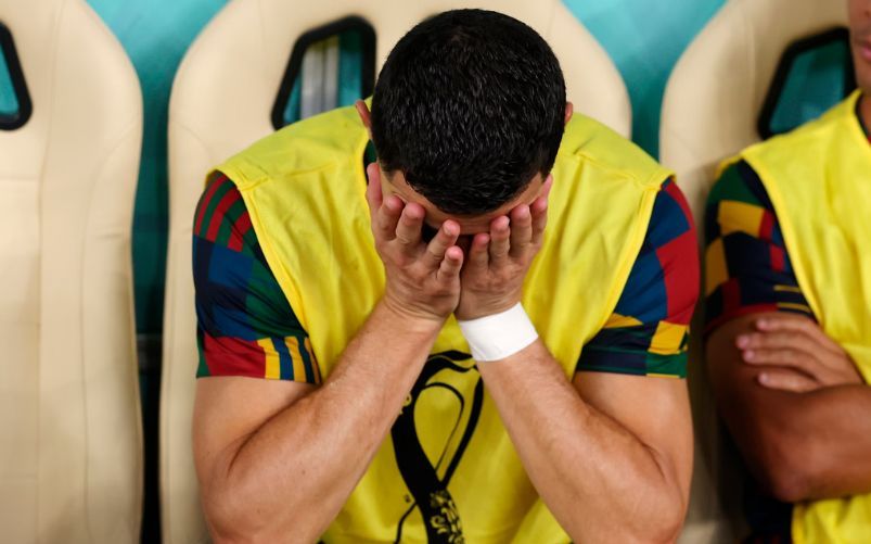 cristiano ronaldo panchina