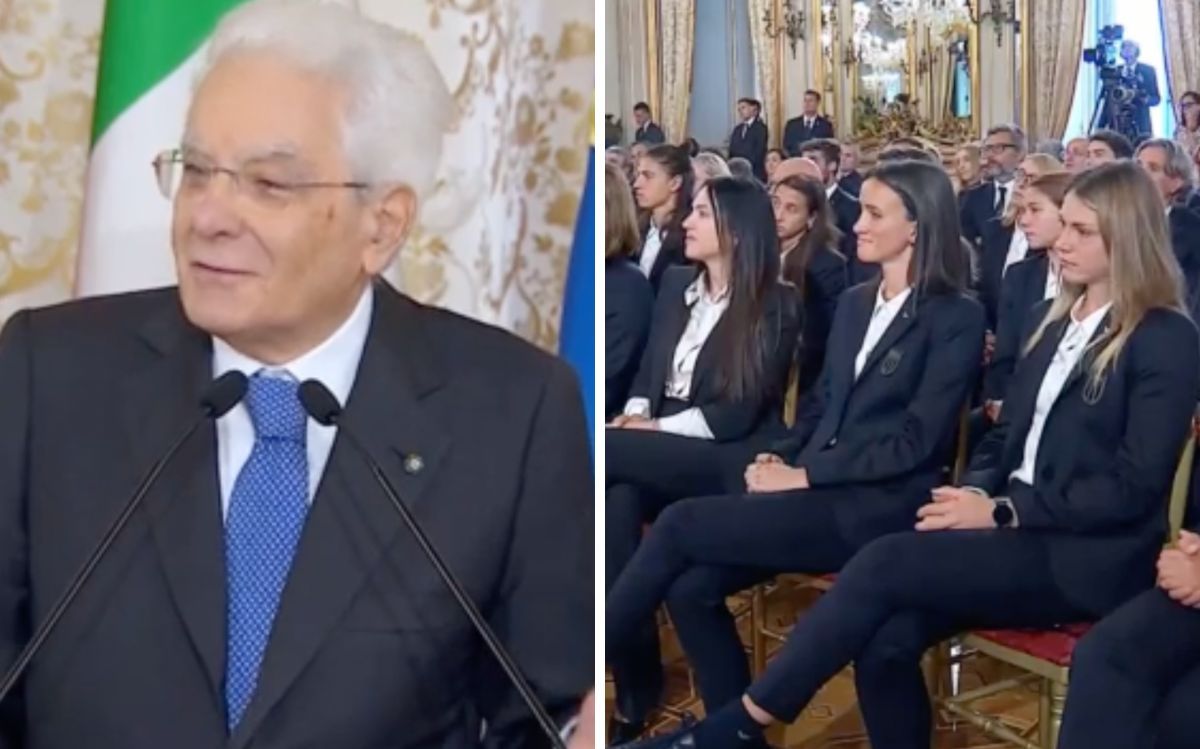Mattarella Nazionale di calcio femminile