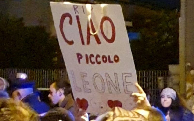 Fiaccolata per Leone