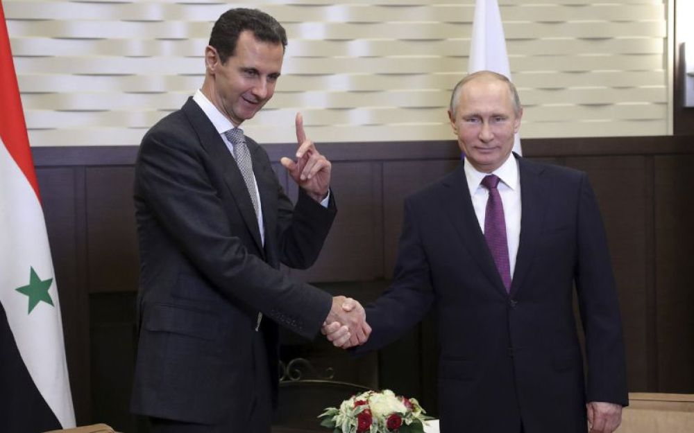 Assad in Russia