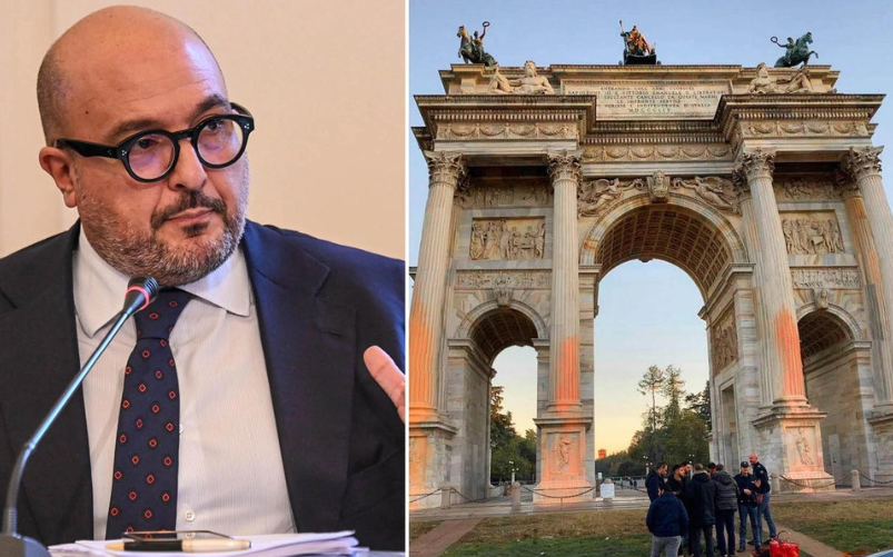 Ultima Generazione Arco della Pace Milano