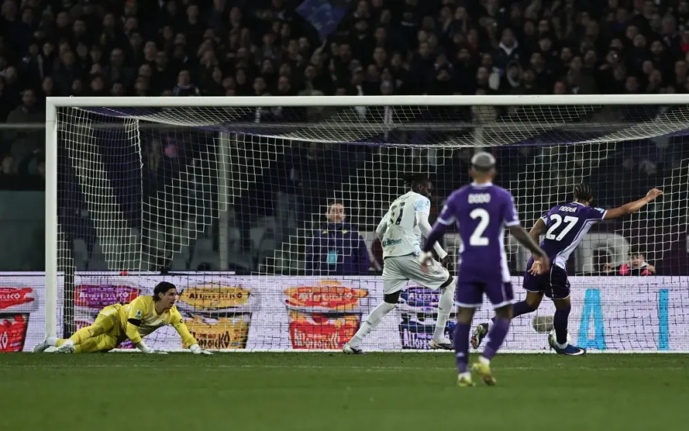 Ndour risponde a Esposito, al Franchi Fiorentina-Inter 1-1