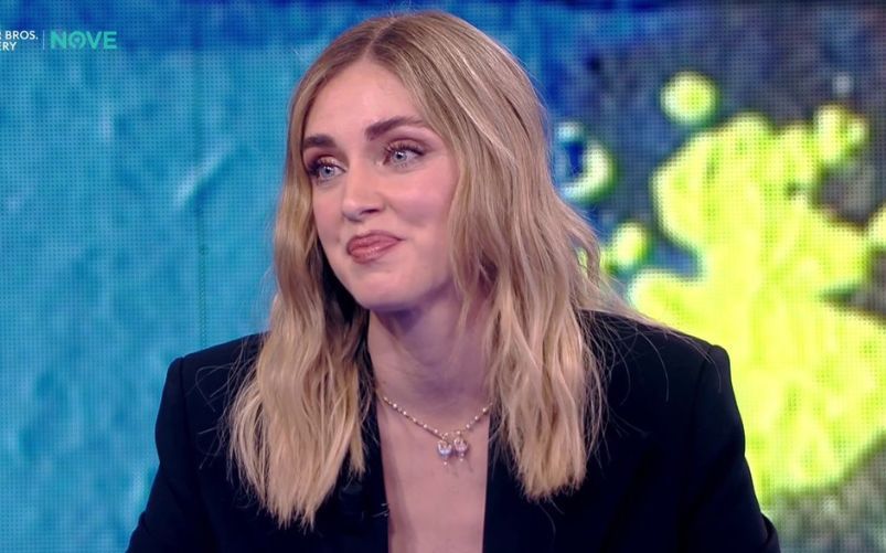 Chiara Ferragni a Che tempo che fa