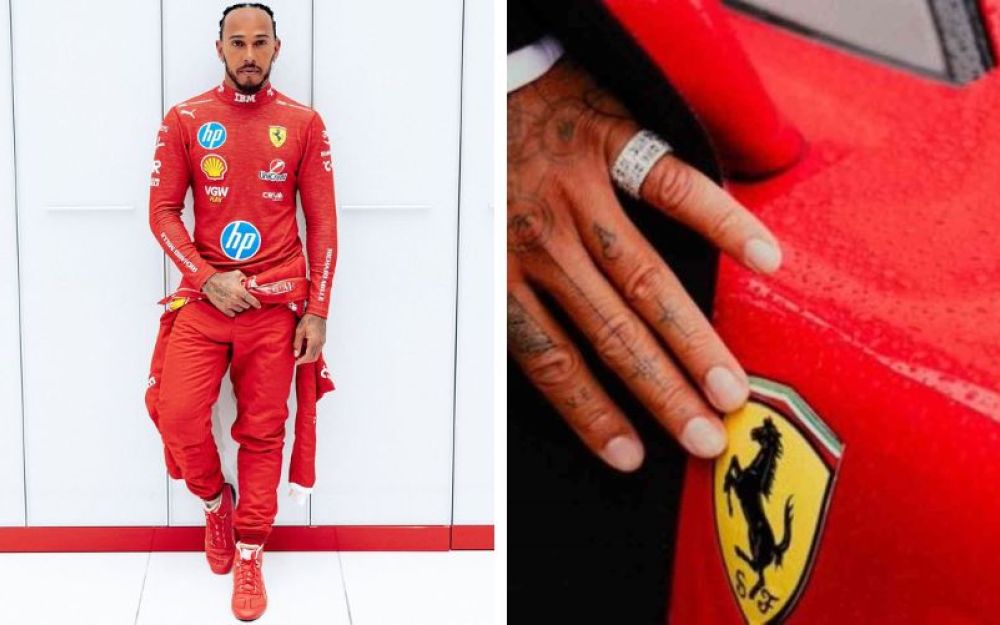 Lewis Hamilton Ferrari