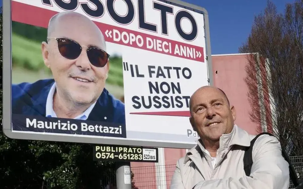 Maurizio Bettazzi, manifesta assoluzione