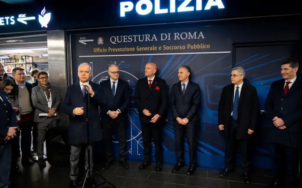 Roma, inaugurata nuova sede operativa della PolMetro a Termini