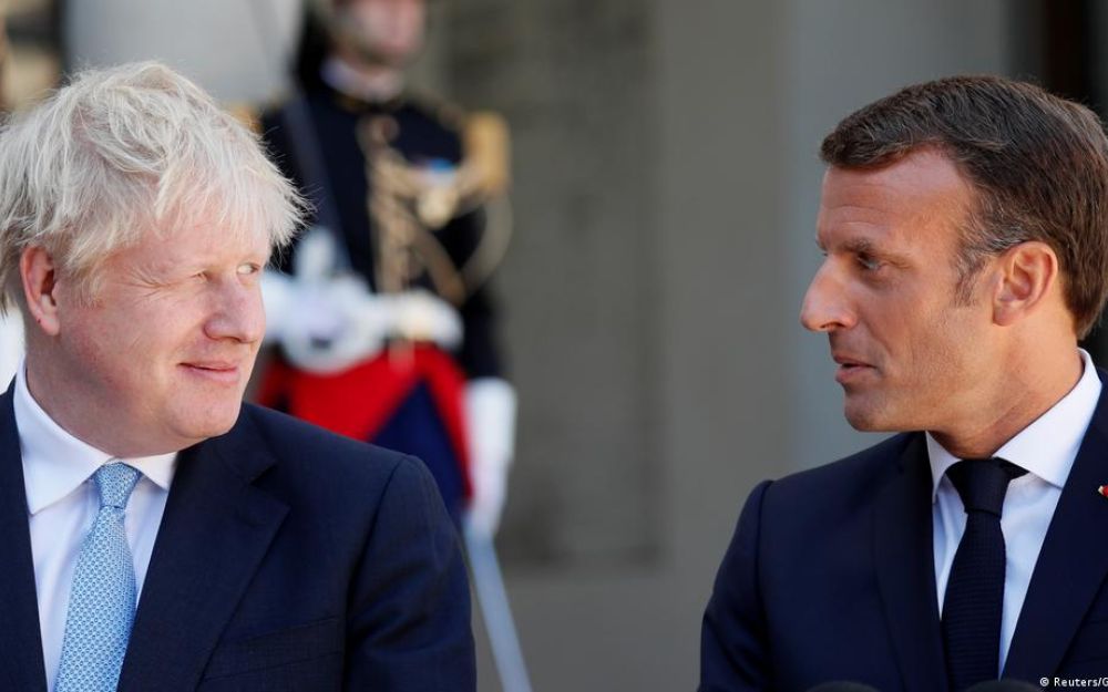 macron e johnson