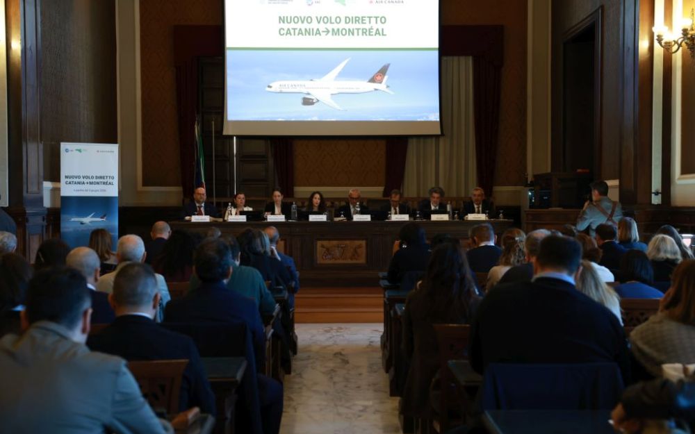 Dal 5 giugno al via il nuovo volo diretto Catania-Montreal