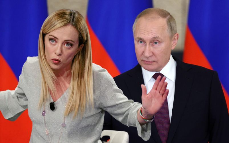 Meloni Putin