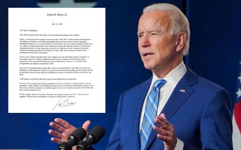 lettera Biden