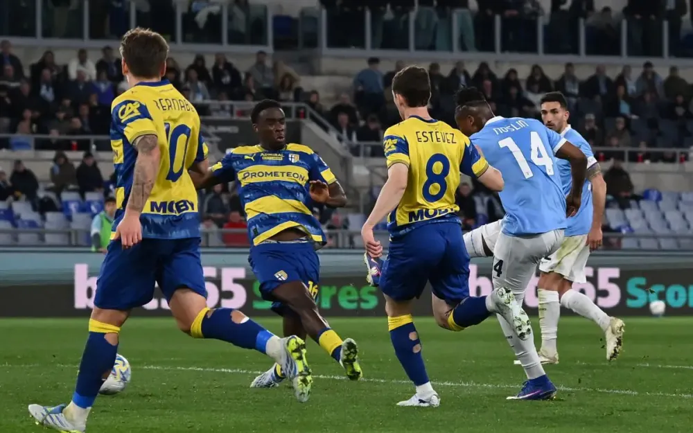 Noslin salva la Lazio, finisce 1-1 contro il Parma