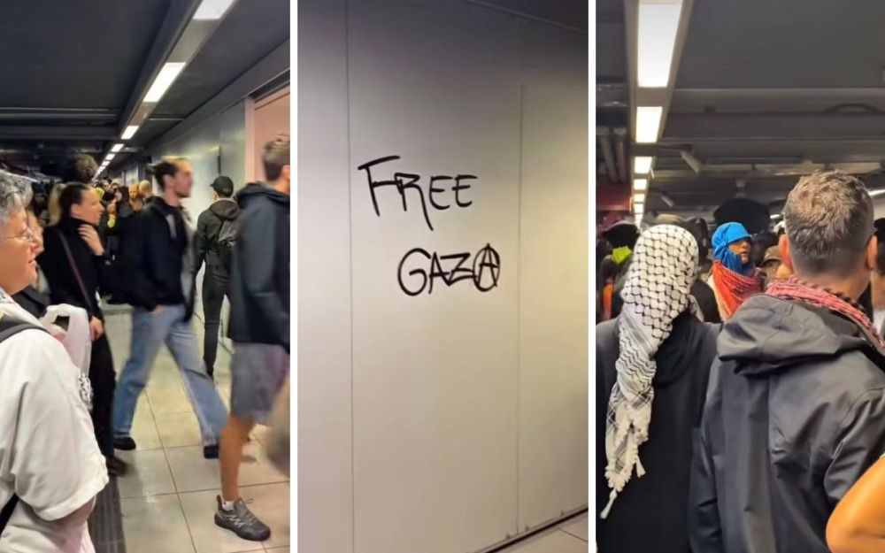 Milano manifestazione pro Pal