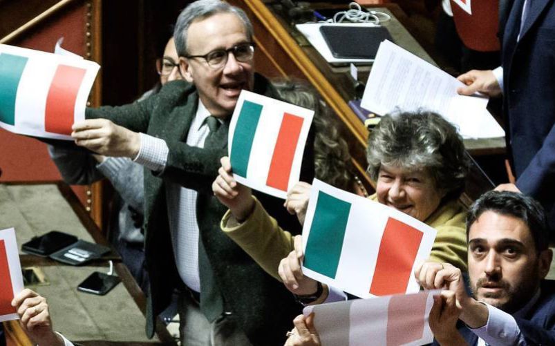 Proteste Senato