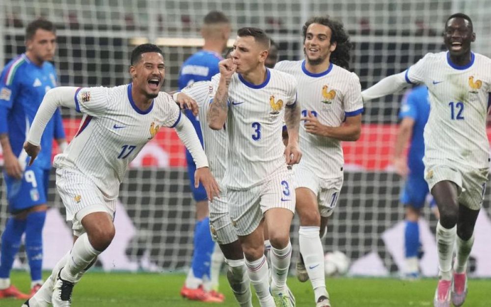 Francia batte Italia Nations League