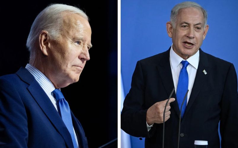 Joe Biden Benjamin Netanyahu
