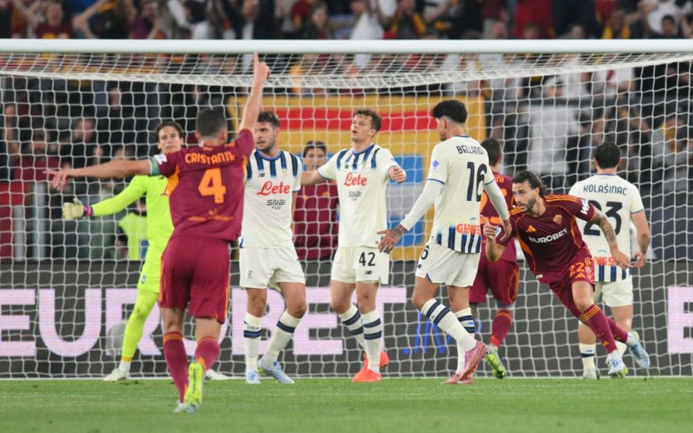 Hermoso risponde a Krstovic: 1-1 tra Roma e Atalanta