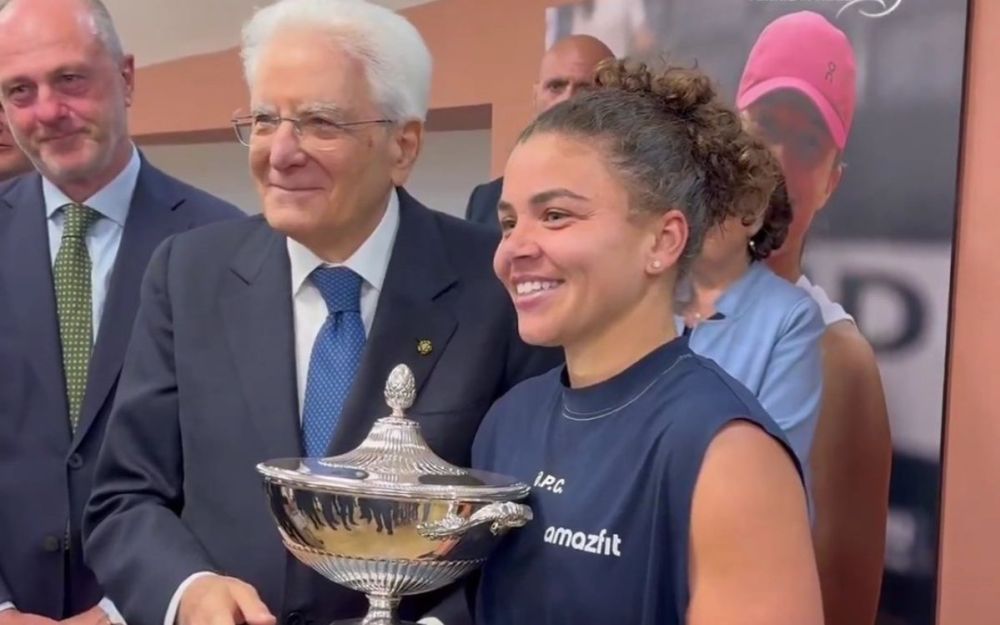 Paolini incontra Mattarella