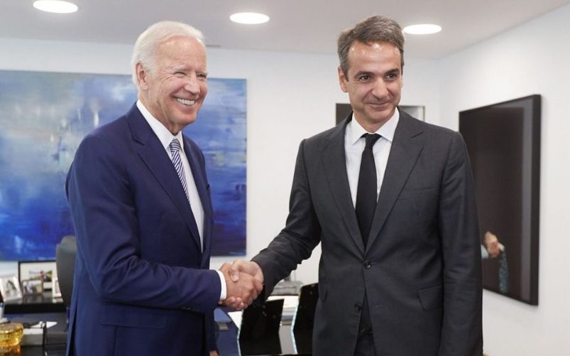 mitsotakis e biden