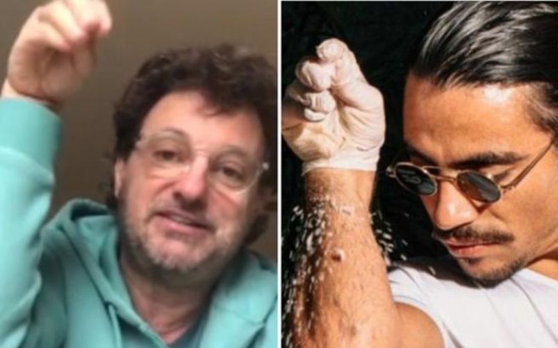 Pieraccioni sul conto di Salt Bae