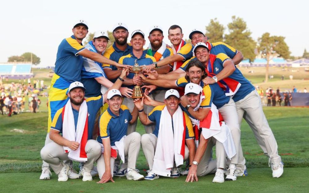 L'Europa vince la Ryder Cup