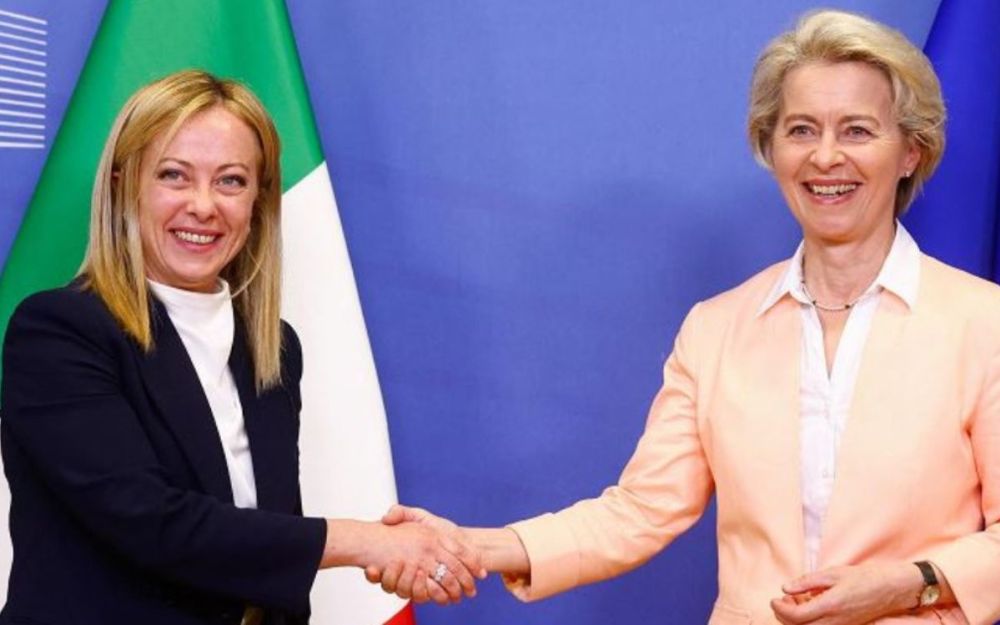 Von der Leyen Italia