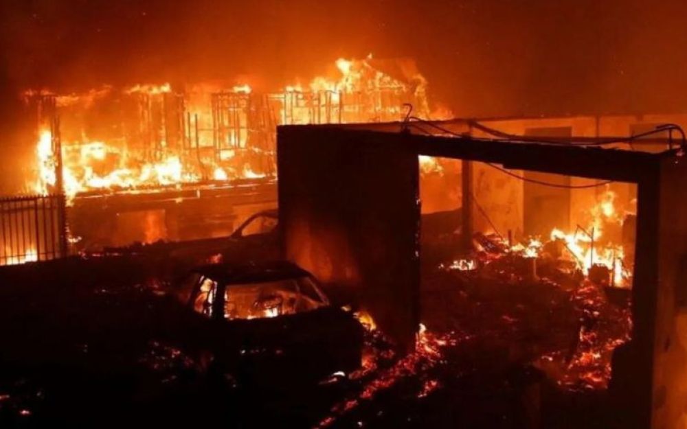 Cile incendi