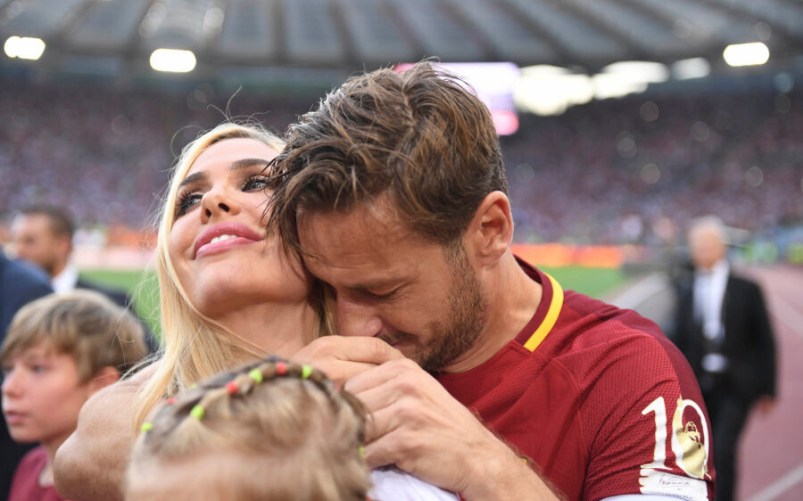 Francesco Totti e Ilary Blasi