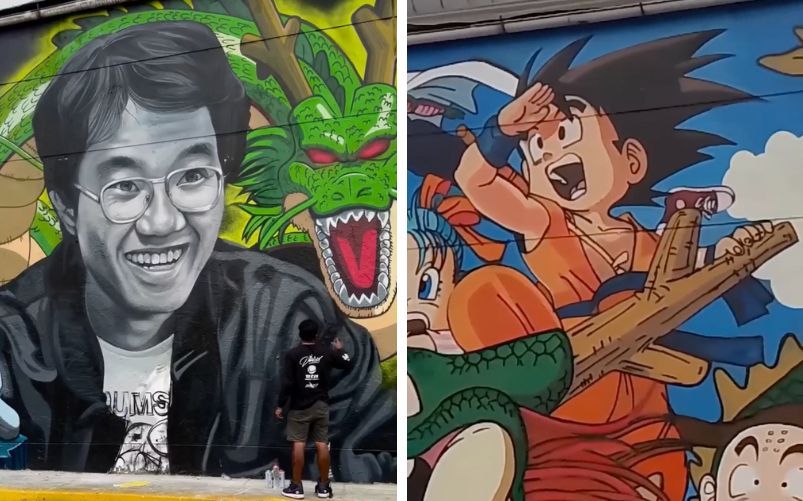 Murale Akira Toriyama