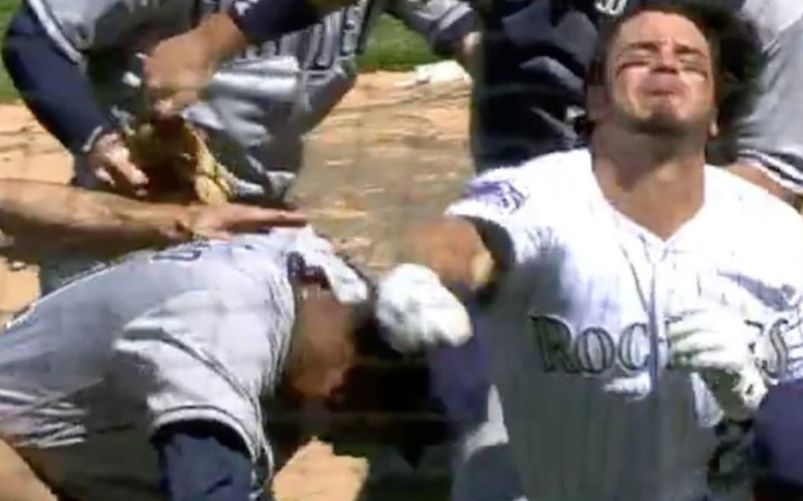 maxi rissa tra Arenado e Perdomo
