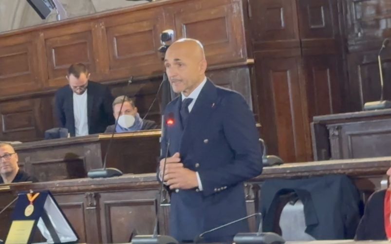 Spalletti cittadino onorario di Napoli