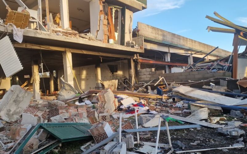 Esplode palazzina con richiedenti asilo