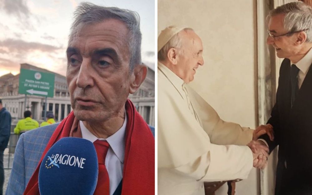 Nelson Castro e Papa Francesco