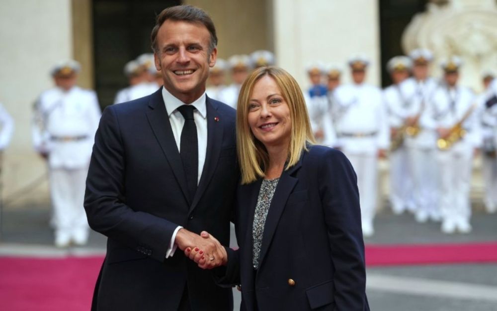Meloni Macron