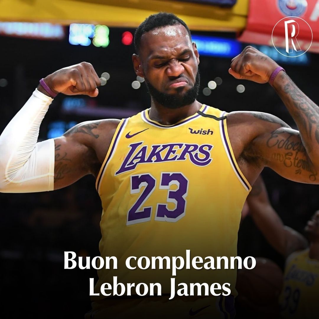 Buon compleanno Lebron James