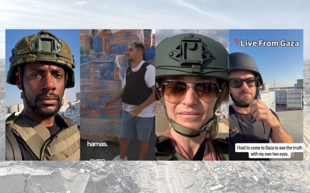influencer e dignità allo sbaraglio a Gaza