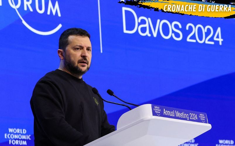Zelensky a Davos