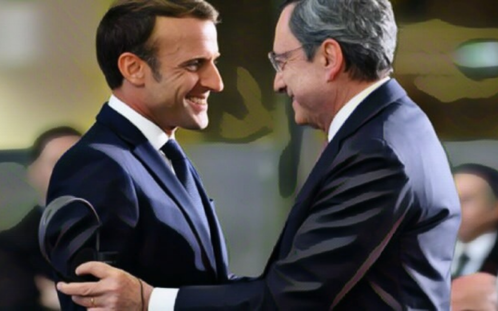 asse Draghi Macron