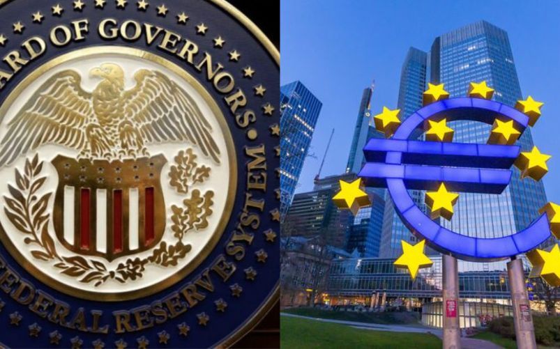 Bce e Banca centrale Usa